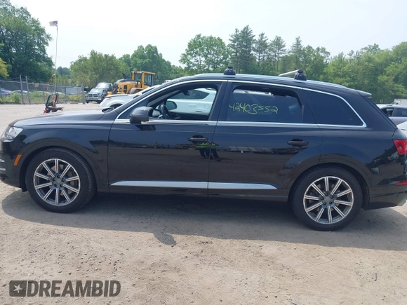2019 Audi Q7 Premium Plus with VIN WA1LAAF72KD046763, listed as a IAAI auction lot 42403552 with 109,655 mi miles and . Bid and sale history available at DreamBid. Image 14.