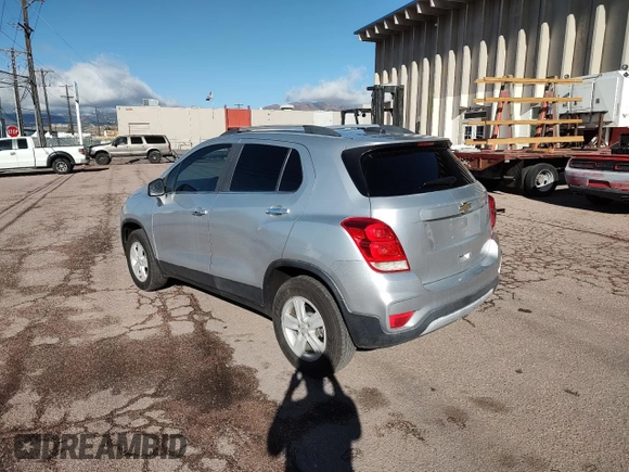 2017 Chevrolet Trax LT with VIN KL7CJPSBXHB165505, listed as a Copart auction lot 51361145 with 75,165 mi miles and Clean Title. Bid and sale history available at carsss.com. Image 3.