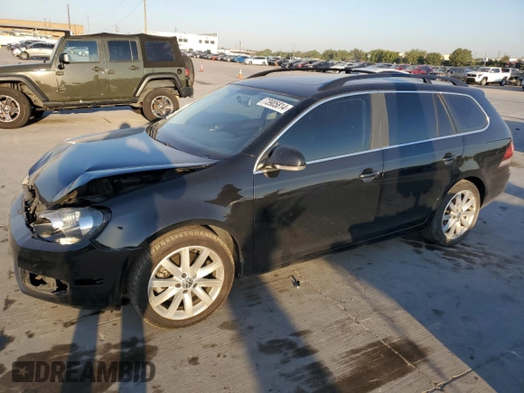2013 Volkswagen Jetta SportWagen TDI w/Sunroof & Nav with VIN 3VWPL7AJ4DM685884, listed as a Copart auction lot 73905814 with 145,964 mi miles and Salvage Title. Bid and sale history available at carsss.com. Image 1.