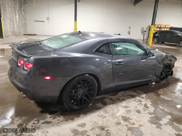 2011 Chevrolet Camaro 1SS with VIN 2G1FJ1EJ4B9154551, listed as a Copart auction lot 41794115 with 105,385 mi miles and Salvage Title. Bid and sale history available at carsss.com. Image 3.