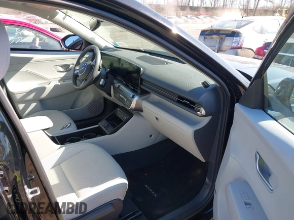 2024 Hyundai Kona Limited with VIN KM8HECA3XRU115110, listed as a IAAI auction lot 42022862 with 5,685 mi miles and . Bid and sale history available at carsss.com. Image 5.