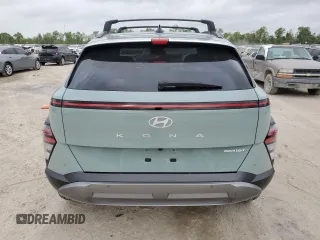2025 Hyundai Kona Limited with VIN KM8HECA30SU187634, listed as a Copart auction lot 51677775 with 2,698 mi miles and Salvage Title. Bid and sale history available at DreamBid. Image 6.