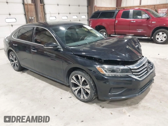 2021 Volkswagen Passat SE z VIN 1VWSA7A39MC001401, wystawiony jako IAAI lot #42019308 z przebiegiem 82 203 mil mil oraz . Historia ofert i sprzedaży dostępna na DreamBid. Obrazek 1.
