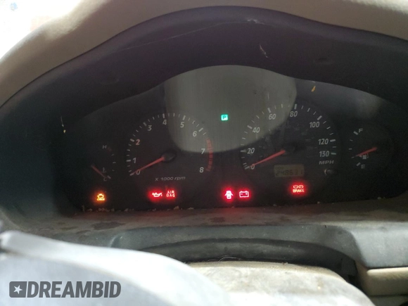 2004 Hyundai Santa Fe GLS with VIN KM8SC73D24U625274, listed as a Copart auction lot 45061445 with 248,631 mi miles and Salvage Title. Bid and sale history available at carsss.com. Image 9.