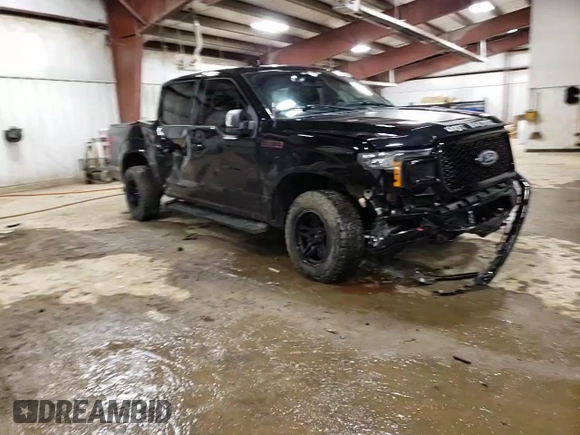 2018 Ford F-150 XL with VIN 1FTEW1E57JFB15742, listed as a Copart auction lot 52550645 with 74,743 mi miles and Clean Title. Bid and sale history available at carsss.com. Image 10.