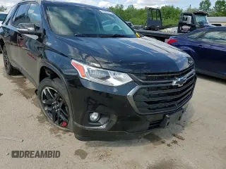 2021 Chevrolet Traverse Premier with VIN 1GNERKKW6MJ238743, listed as a Copart auction lot 57995125 with 61,096 mi miles and Salvage title. Bid and sale history available at DreamBid. Image 14.