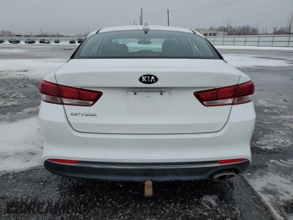 2018 Kia Optima LX with VIN 5XXGT4L34JG236525, listed as a Copart auction lot 49955105 with 90,238 mi miles and Clean Title. Bid and sale history available at carsss.com. Image 6.