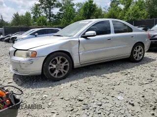 2009 Volvo S60 2.5T with VIN YV1RS592992731041, listed as a Copart auction lot 60826944 with 49,743 mi miles and Salvage Title. Bid and sale history available at carsss.com. Image 1.
