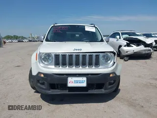 2015 Jeep Renegade Limited with VIN ZACCJADT0FPB52838, listed as a IAAI auction lot 42011409 with 97,376 mi miles and . Bid and sale history available at DreamBid. Image 12.