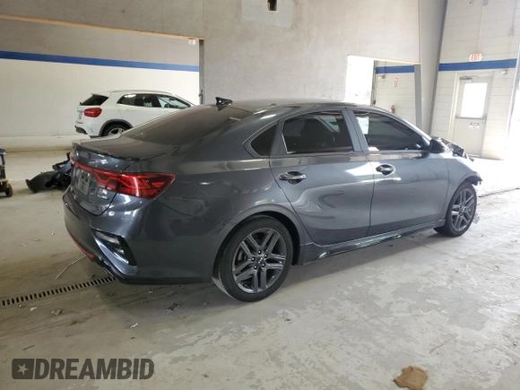 2021 Kia Forte GT-Line z VIN 3KPF34AD1ME391439, wystawiony jako Copart lot #59582645 z przebiegiem 24 988 mil mil oraz Szkoda całkowita • Salvage title. Historia ofert i sprzedaży dostępna na DreamBid. Obrazek 3.