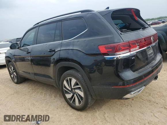 2024 Volkswagen Atlas SE с VIN 1V2WR2CA5RC512850, выставлен на аукционе Copart как лот 51100615 с пробегом 15 356 миль миль и Чистый • Clean title. История ставок и продаж доступна на DreamBid. Изображение 2.