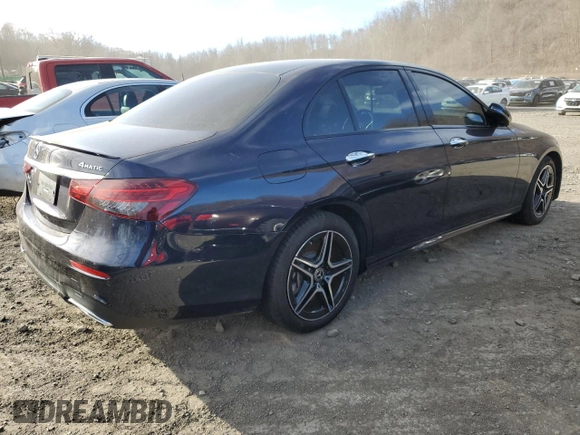 2023 Mercedes-Benz E 450 with VIN W1KZF5KB9PB151862, listed as a Copart auction lot 87880965 with Not Provided miles and Salvage Title. Bid and sale history available at DreamBid. Image 3.
