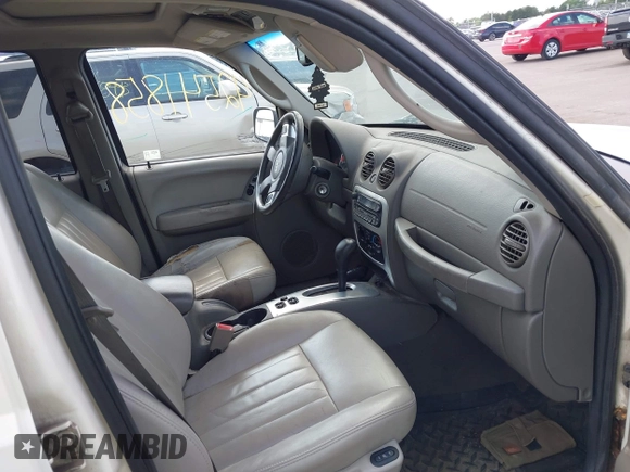 2006 Jeep Liberty Limited with VIN 1J8GL58K96W101562, listed as a IAAI auction lot 42541858 with 204,278 mi miles and . Bid and sale history available at DreamBid. Image 5.