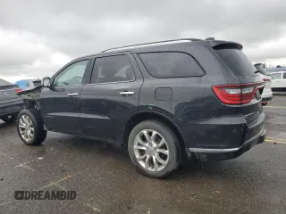 2016 Dodge Durango Citadel with VIN 1C4RDJEG7GC346904, listed as a Copart auction lot 58719145 with 166,786 mi miles and Salvage title. Bid and sale history available at DreamBid. Image 2.
