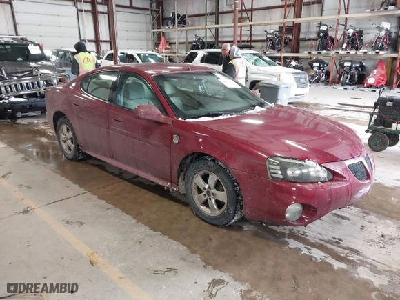 2005 Pontiac Grand Prix with VIN 2G2WP522X51281175, listed as a IAAI auction lot 41615203 with 181,072 mi miles. Bid and sale history available at carsss.com. Image 1.