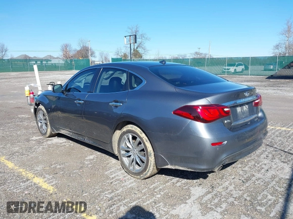 2018 Infiniti Q70 Luxe with VIN JN1BY1AR3JM220783, listed as a IAAI auction lot 41480241 with 95,739 mi miles and . Bid and sale history available at DreamBid. Image 3.