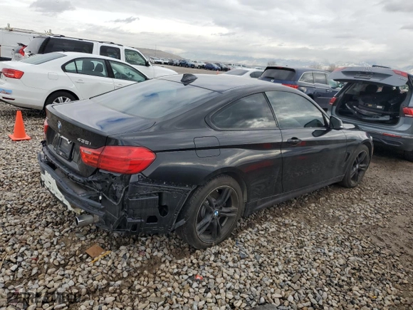 2015 BMW 4 Series 435i xDrive with VIN WBA3R5C55FK372578, listed as a Copart auction lot 45039685 with 174,967 mi miles and Clean Title. Bid and sale history available at carsss.com. Image 3.