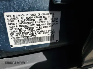 2005 Acura MDX Touring with VIN 2HNYD18815H550716, listed as a Copart auction lot 48341385 with 139,513 mi miles and Salvage Title. Bid and sale history available at carsss.com. Image 16.