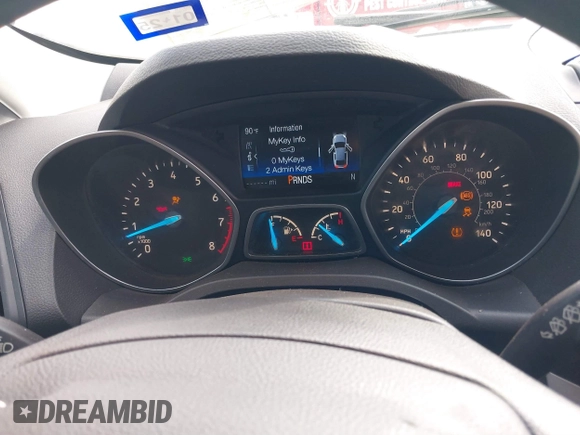 2018 Ford Escape S with VIN 1FMCU0F70JUD36517, listed as a IAAI auction lot 41524031 with 1 mi miles. Bid and sale history available at carsss.com. Image 7.