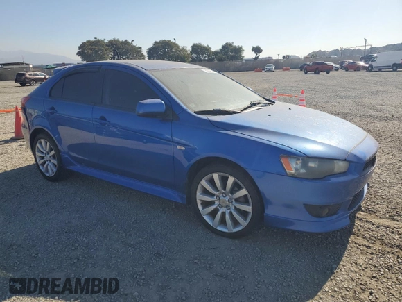 2010 Mitsubishi Lancer GTS with VIN JA32X8HW8AU016449, listed as a Copart auction lot 75054354 with 173,167 mi miles and Salvage Title. Bid and sale history available at DreamBid. Image 4.