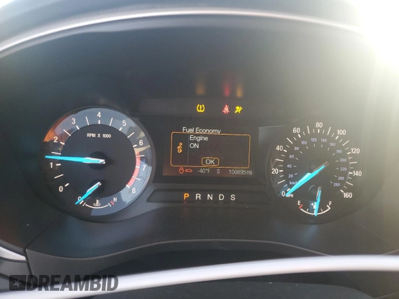 2016 Ford Fusion SE with VIN 3FA6P0H72GR133463, listed as a Copart auction lot 81323314 with 106,895 mi miles and Salvage title. Bid and sale history available at DreamBid. Image 9.
