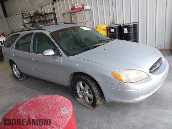 2001 Ford Taurus SE Standard with VIN 1FAFP58U91G202523, listed as a IAAI auction lot 42092190 with 197,961 mi miles. Bid and sale history available at carsss.com. Image 1.