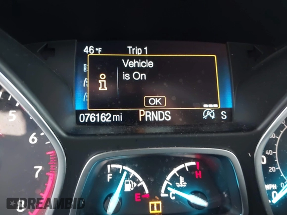 2018 Ford Escape SE with VIN 1FMCU0GD0JUC58115, listed as a IAAI auction lot 41578309 with 76,162 mi miles. Bid and sale history available at carsss.com. Image 15.
