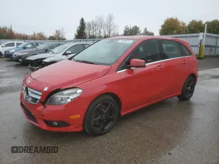2013 Mercedes-Benz B 250 Sports Tourer with VIN WDDMH4EB0DJ177407, listed as a Copart auction lot 78104474 with Not Provided miles and Clean Title. Bid and sale history available at carsss.com. Image 1.