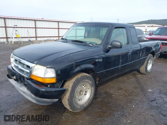 1999 Ford Ranger XLT with VIN 1FTYR14X8XPA58509, listed as a IAAI auction lot 41648097 with 164,241 mi miles. Bid and sale history available at carsss.com. Image 2.