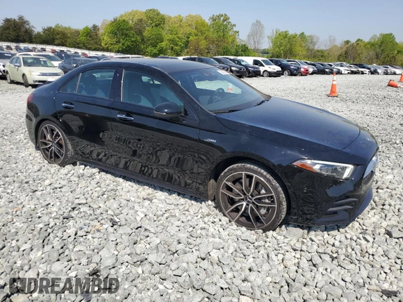 2021 Mercedes-Benz A 35 AMG z VIN W1K3G5BB9MJ262819, wystawiony jako Copart lot #53838935 z przebiegiem 42 458 mil mil oraz Szkoda całkowita • Salvage title. Historia ofert i sprzedaży dostępna na DreamBid. Obrazek 4.