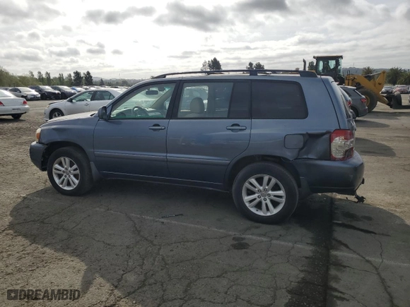 2006 Toyota Highlander Hybrid with VIN JTEEW21A460015807, listed as a Copart auction lot 53401045 with 0 mi miles and Clean Title. Bid and sale history available at carsss.com. Image 2.
