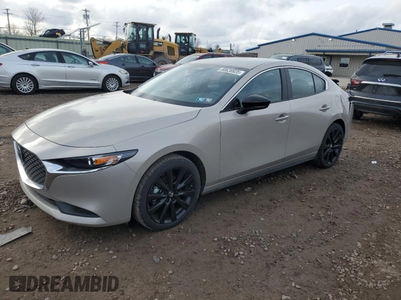 2025 Mazda 3 S Select Sport with VIN JM1BPABM6S1755922, listed as a Copart auction lot 50626925 with 2,794 mi miles and Salvage Title. Bid and sale history available at DreamBid. Image 1.