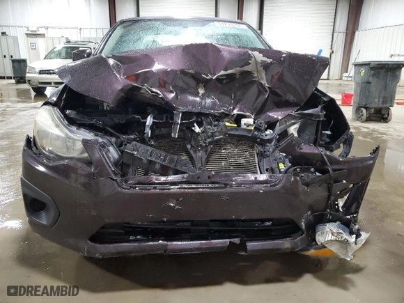 2012 Subaru Impreza Sedan 2.0i Premium with VIN JF1GJAC63CH006999, listed as a Copart auction lot 51213735 with 106,163 mi miles and Salvage Title. Bid and sale history available at carsss.com. Image 5.