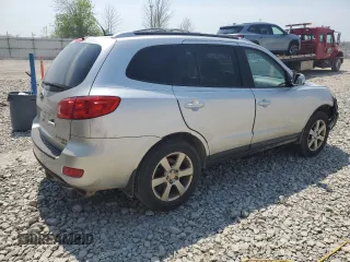 2009 Hyundai Santa Fe Limited с VIN 5NMSH73E29H248961, выставлен на аукционе Copart как лот 57054145 с пробегом 206 831 миль миль и На запчасти • Non repairable. История ставок и продаж доступна на DreamBid. Изображение 3.