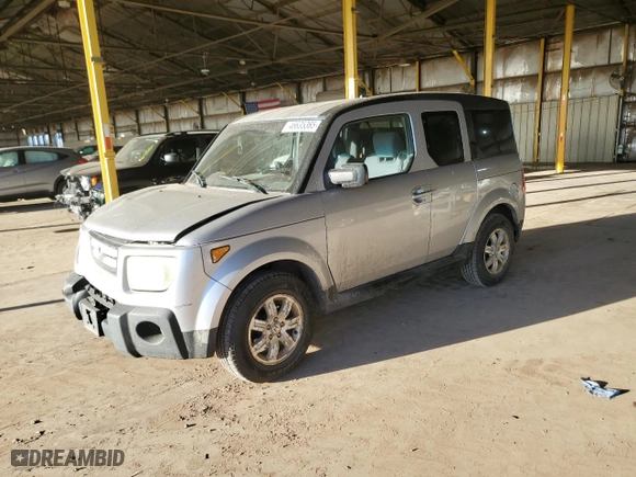 2008 Honda Element EX with VIN 5J6YH28788L018629, listed as a Copart auction lot 46635365 with 219,922 mi miles and Salvage Title. Bid and sale history available at carsss.com. Image 1.