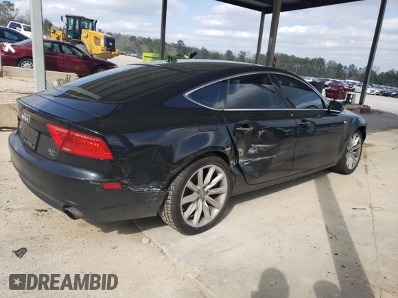 2015 Audi A7 3.0 Premium Plus with VIN WAUWGAFC3FN007045, listed as a Copart auction lot 46978484 with 86,194 mi miles. Bid and sale history available at carsss.com. Image 3.