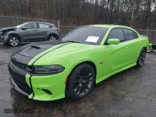 2021 Dodge Charger Scat Pack with VIN 2C3CDXGJ2MH659275, listed as a IAAI auction lot 41284815 with 51,383 mi miles. Bid and sale history available at carsss.com. Image 18.