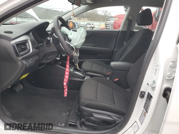 2022 Kia Rio S with VIN 3KPA24AD3NE481660, listed as a Copart auction lot 48053765 with 31,501 mi miles and Salvage Title. Bid and sale history available at carsss.com. Image 7.