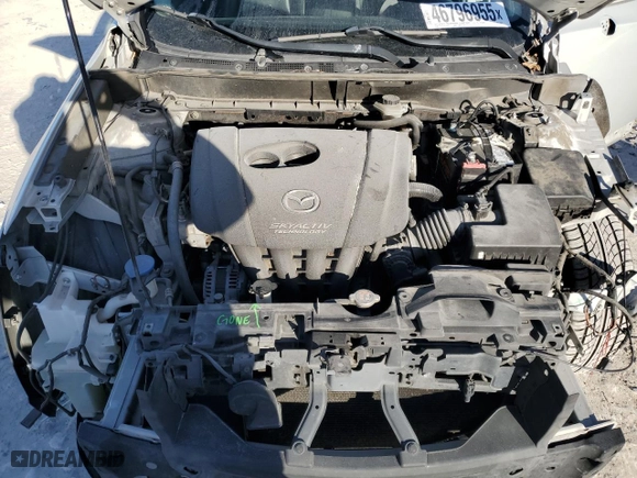 2018 Mazda CX-3 Touring with VIN JM1DKDC77J0329677, listed as a Copart auction lot 46796955 with 208,609 mi miles and Salvage Title. Bid and sale history available at carsss.com. Image 12.