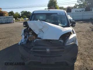 2016 Ram ProMaster City Cargo Tradesman with VIN ZFBERFAT1G6B22564, listed as a Copart auction lot 69857264 with 129,947 mi miles and Salvage Title. Bid and sale history available at DreamBid. Image 5.