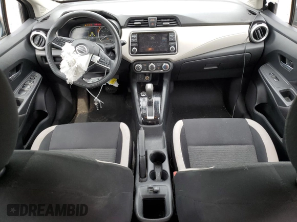 2021 Nissan Versa SV with VIN 3N1CN8EV7ML806320, listed as a Copart auction lot 64251185 with 39,157 mi miles and Salvage title. Bid and sale history available at DreamBid. Image 8.