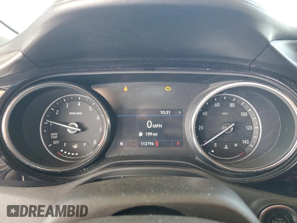 2021 Buick Encore GX Essence with VIN KL4MMFSL6MB154782, listed as a Copart auction lot 53118225 with 112,794 mi miles and Clean title. Bid and sale history available at DreamBid. Image 9.