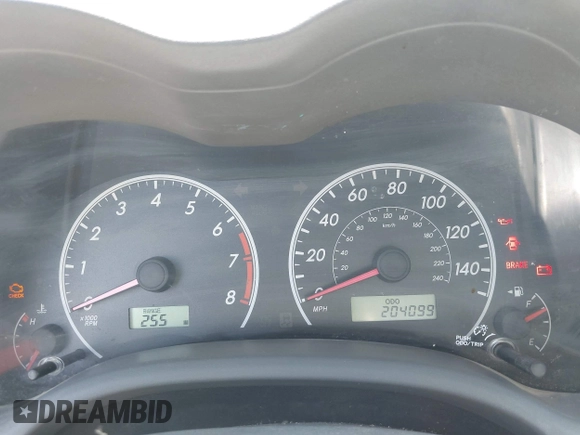 2010 Toyota Corolla с VIN 1NXBU4EE4AZ327130, выставлен на аукционе IAAI как лот 42201087 с пробегом 204 099 миль миль и . История ставок и продаж доступна на DreamBid. Изображение 7.