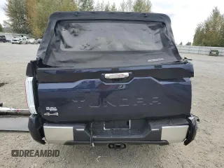 2022 Toyota Tundra Limited Hybrid with VIN 5TFJC5DB4NX008945, listed as a Copart auction lot 71315034 with 10,500 mi miles and Salvage title. Bid and sale history available at DreamBid. Image 6.