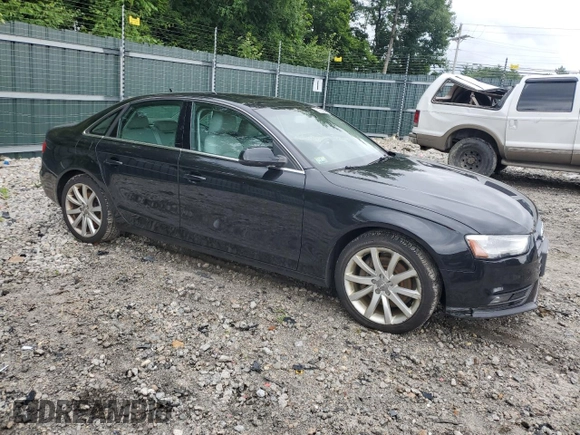 2013 Audi A4 Prestige with VIN WAUKFAFL9DA156890, listed as a Copart auction lot 63780554 with 127,614 mi miles and Salvage Title. Bid and sale history available at carsss.com. Image 4.