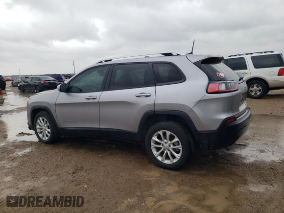 2021 Jeep Cherokee Latitude with VIN 1C4PJLCB8MD200228, listed as a Copart auction lot 46315595 with 31,551 mi miles and Salvage Title. Bid and sale history available at carsss.com. Image 2.