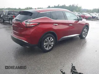 2015 Nissan Murano SL with VIN 5N1AZ2MH1FN269699, listed as a IAAI auction lot 42447845 with 211,764 mi miles and . Bid and sale history available at DreamBid. Image 4.