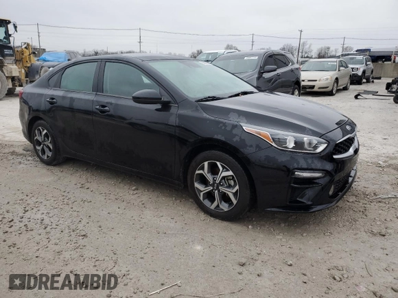 2021 Kia Forte LXS with VIN 3KPF24AD7ME364426, listed as a Copart auction lot 85050994 with 51,282 mi miles and Salvage Title. Bid and sale history available at carsss.com. Image 4.
