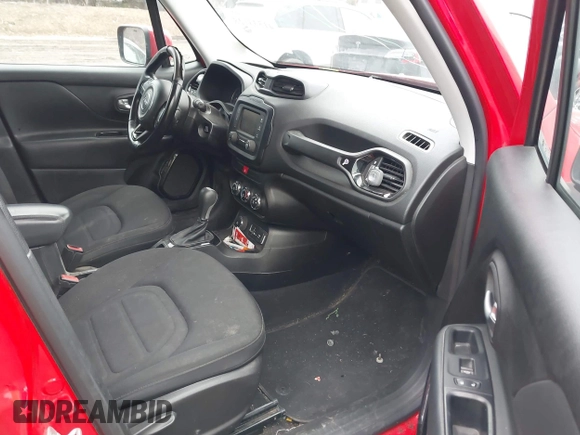 2017 Jeep Renegade Latitude with VIN ZACCJBBBXHPG47418, listed as a IAAI auction lot 41533128 with 123,991 mi miles. Bid and sale history available at carsss.com. Image 5.