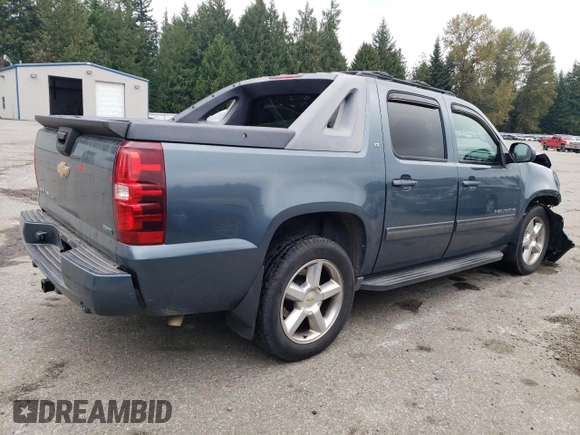 2011 Chevrolet Avalanche LT with VIN 3GNTKFE34BG369222, listed as a Copart auction lot 71200534 with 107,645 mi miles and Salvage Title. Bid and sale history available at DreamBid. Image 3.